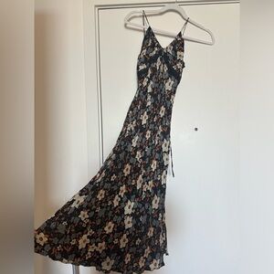 Free People midi cotton slip dress